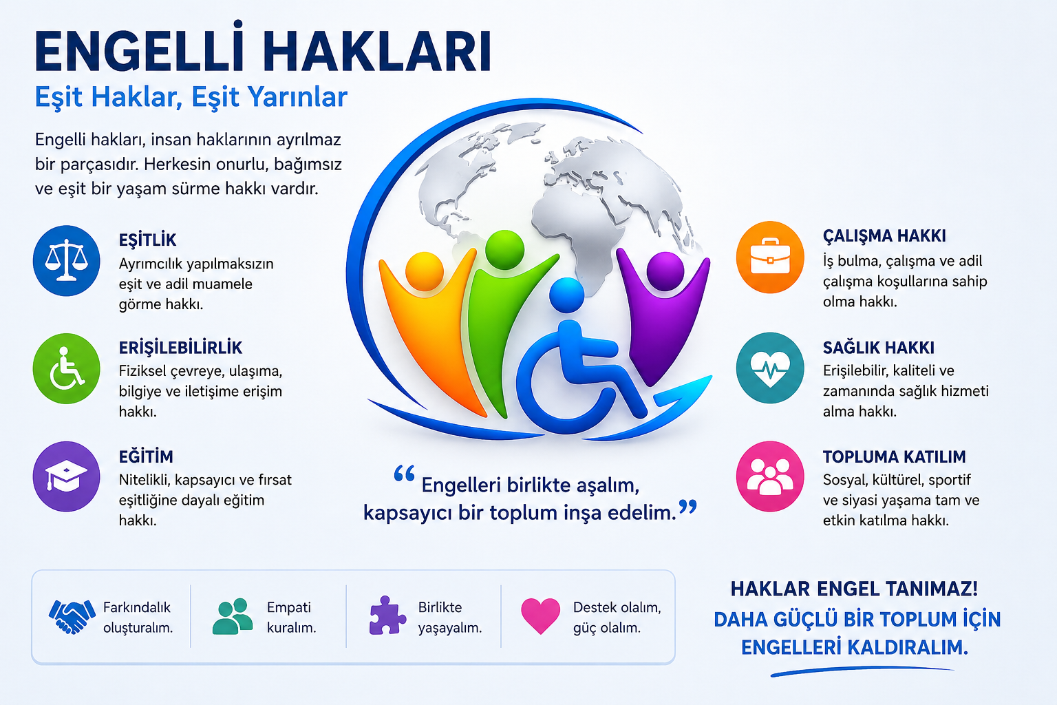 Engelli Bireylerin Hakları: Bilmeniz Gerekenler